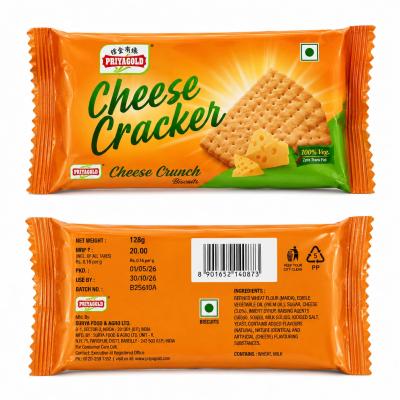 PRIYAGOLD CHEESE CRACKER BISUITS -128g